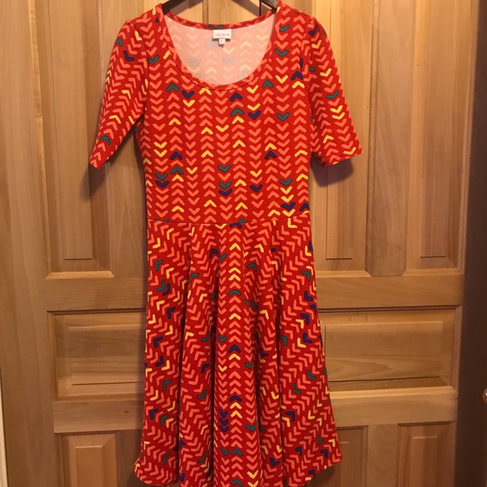 ⚡️💚SALE💚⚡️LuLaRoe Nicole Dress - Like New!